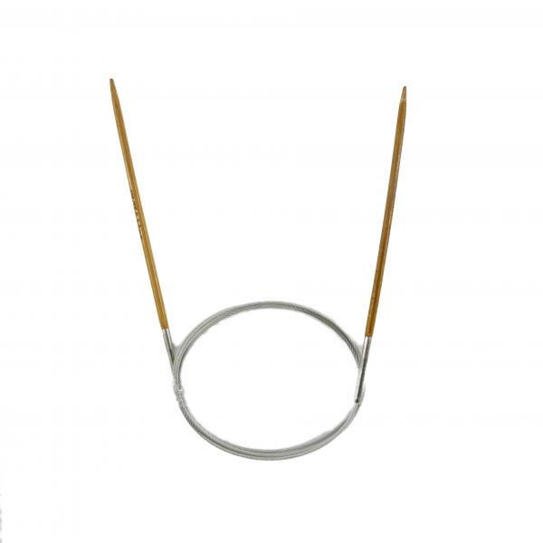 AGULHA CIRCULAR BAMBUM 100CM 3,0MM - COR 30